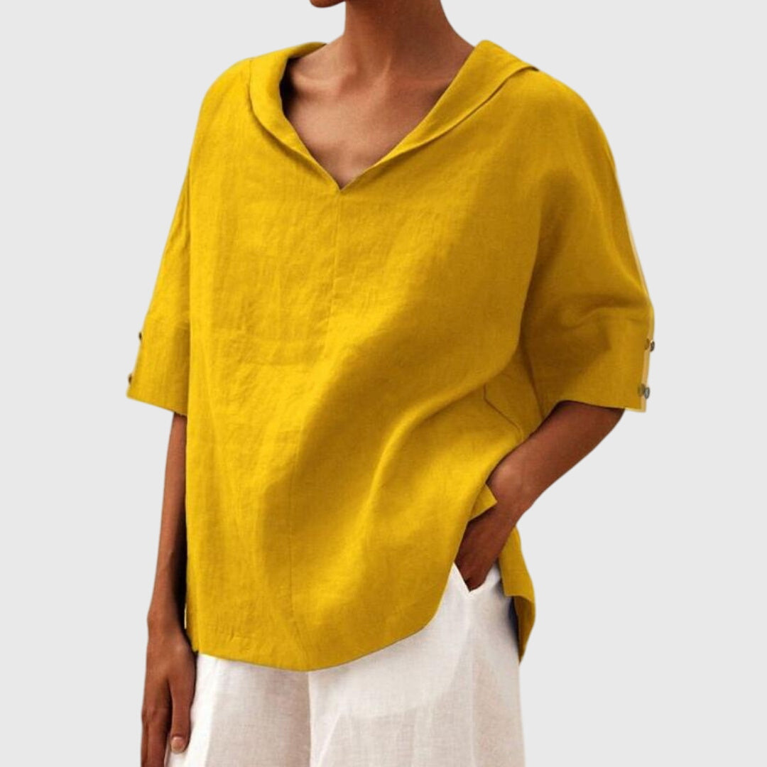 Joanna™ | Blouse Décontractée à Coupe Lâche
