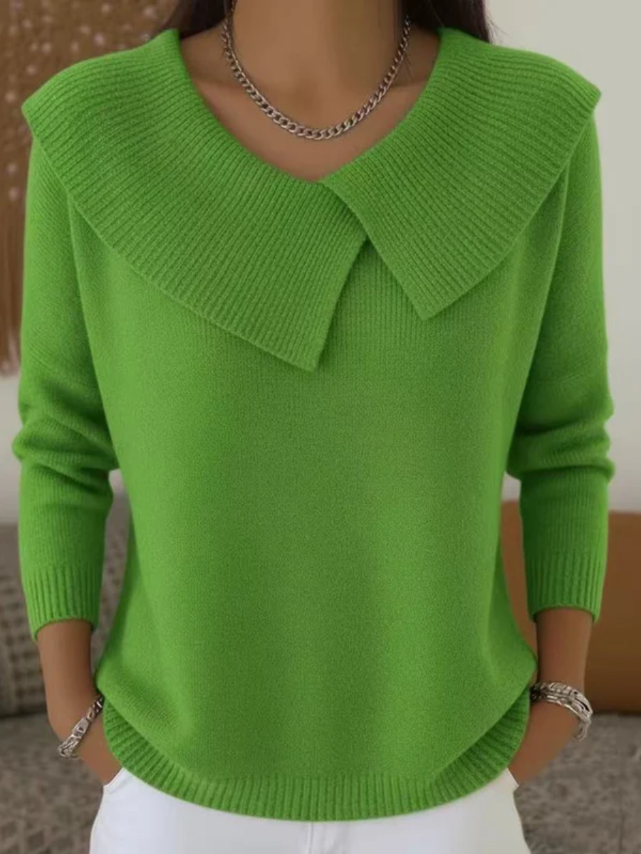Lucia | Pull chaud à col doux