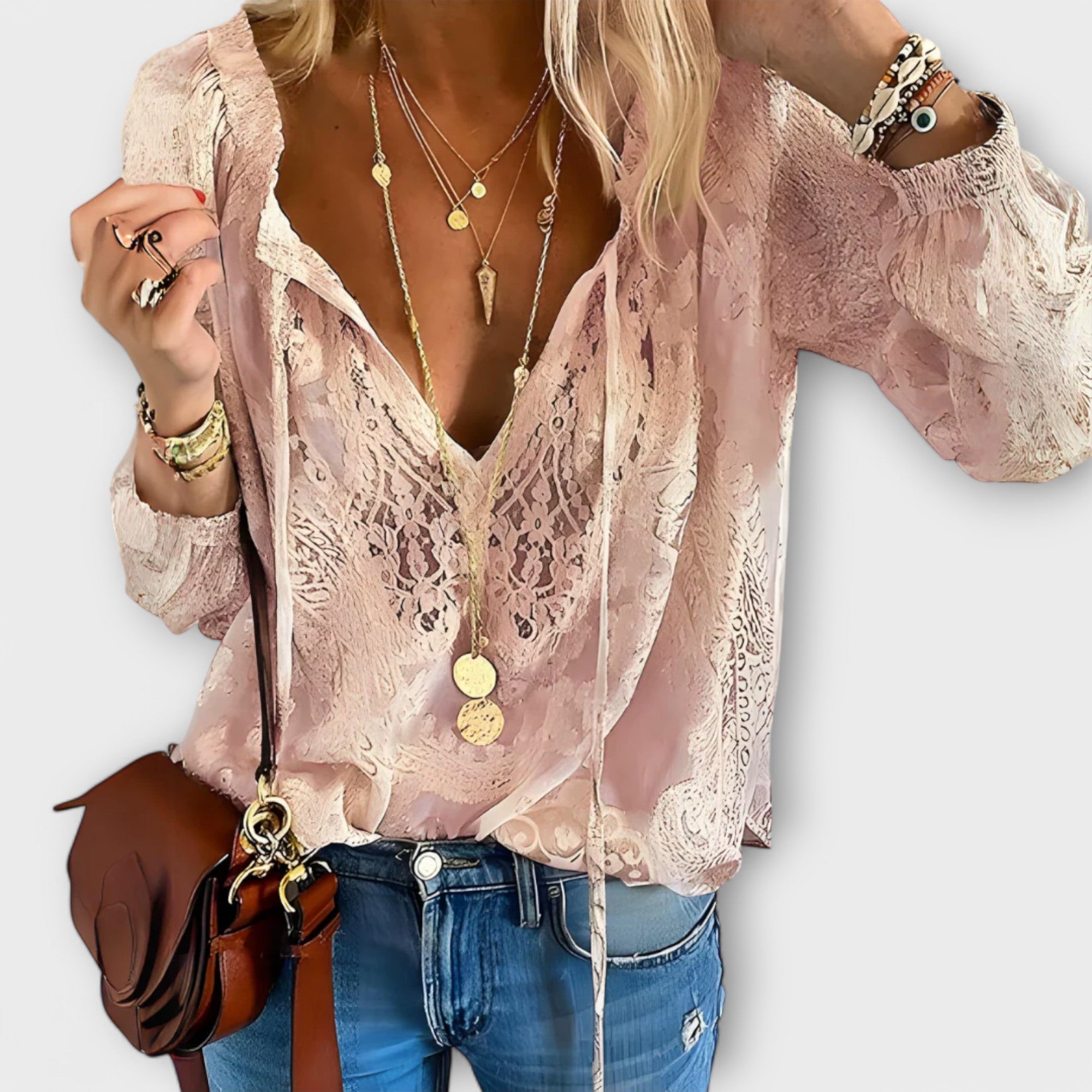 Brunetta | Blouse Sophistiquée