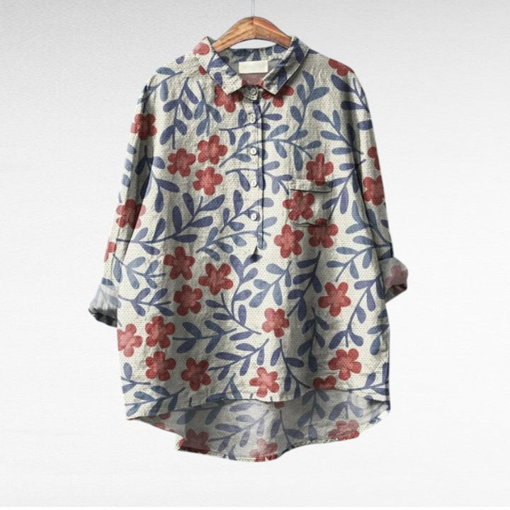 Fleur™ | Blouses Élégantes à Fleurs