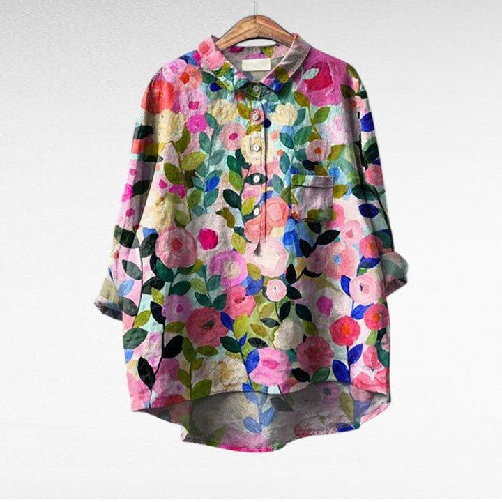 Fleur™ | Blouses Élégantes à Fleurs