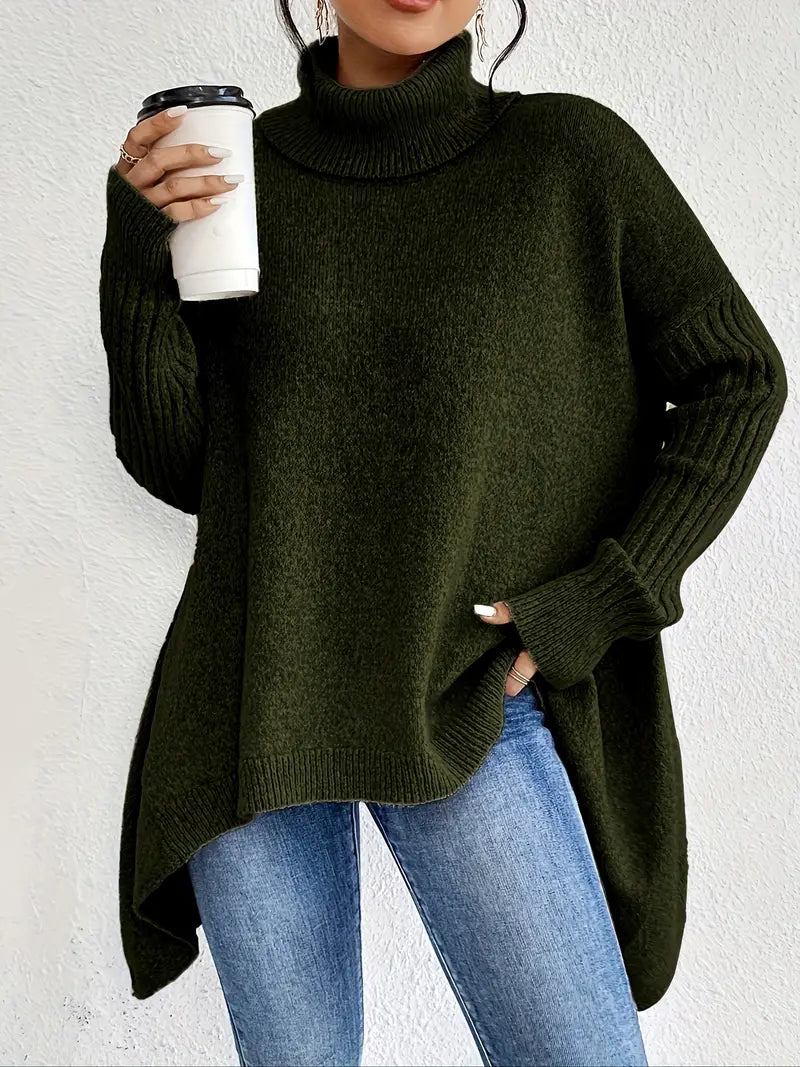 Marguerite | PULL À COL ROLLO LONG