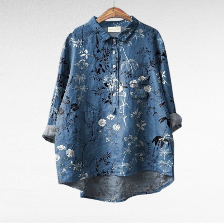 Fleur™ | Blouses Élégantes à Fleurs