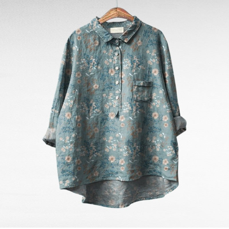Fleur™ | Blouses Élégantes à Fleurs