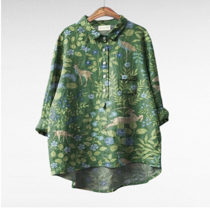 Fleur™ | Blouses Élégantes à Fleurs