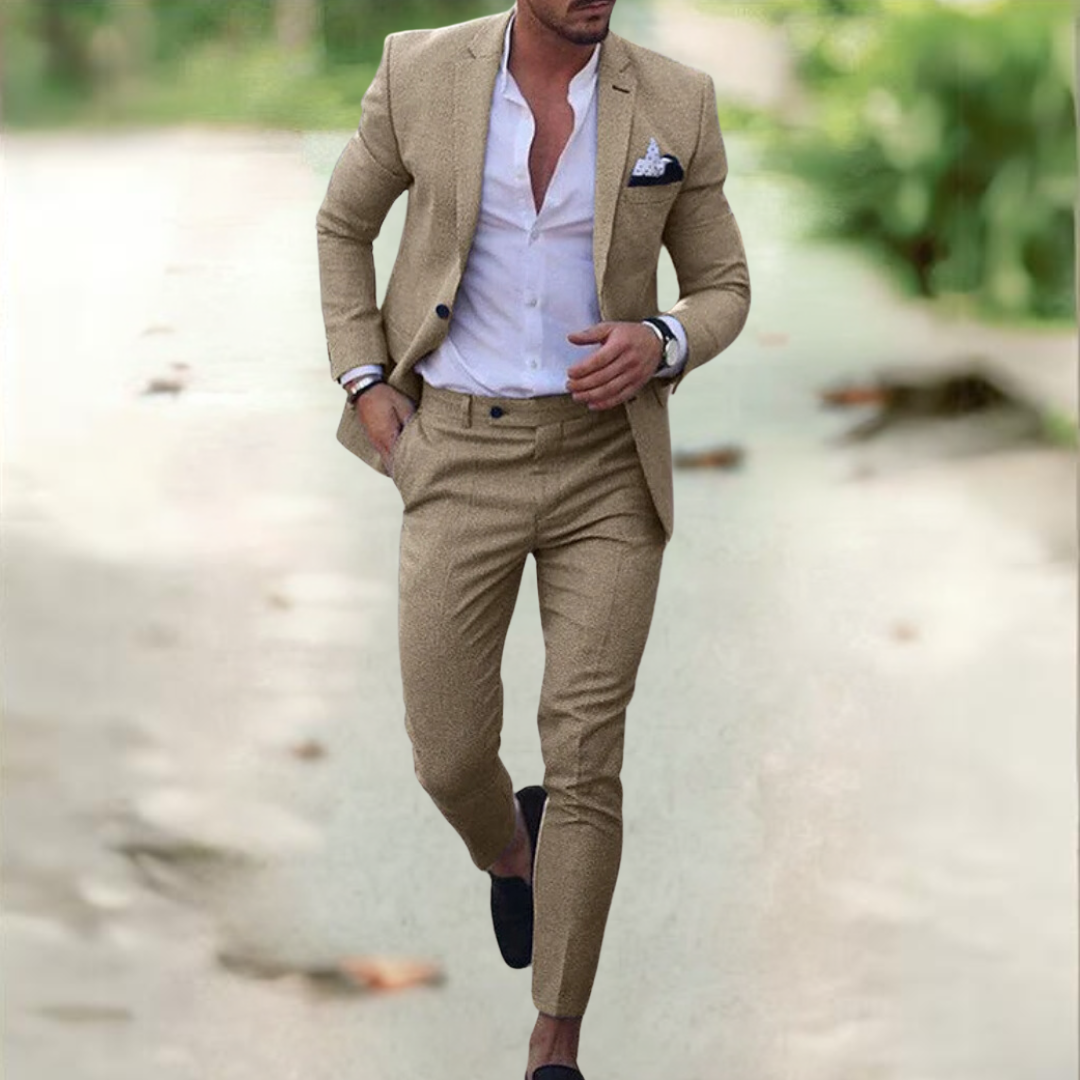 Ezra | Costume élégant pour hommes (Veste + Pantalon)
