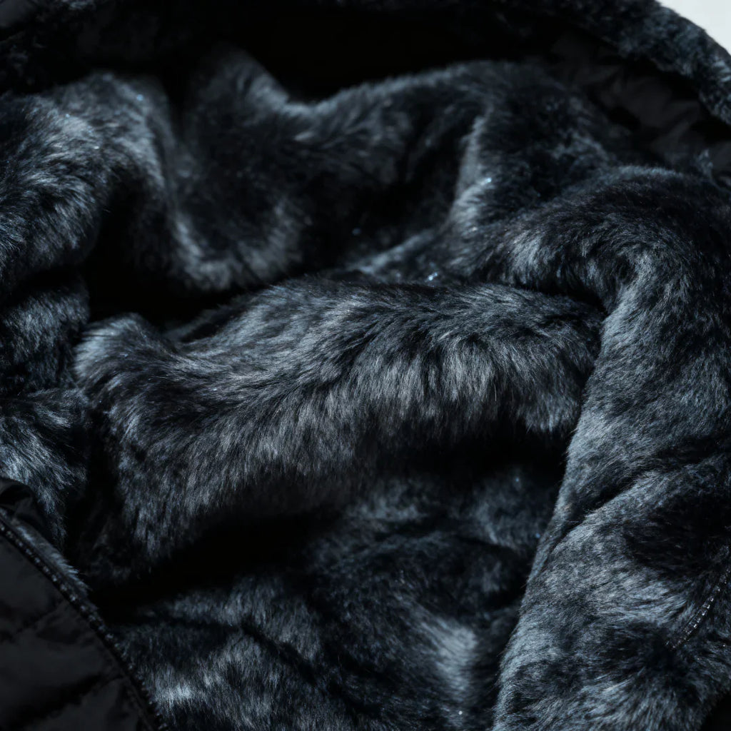 Marian | Manteau à capuche fourrure