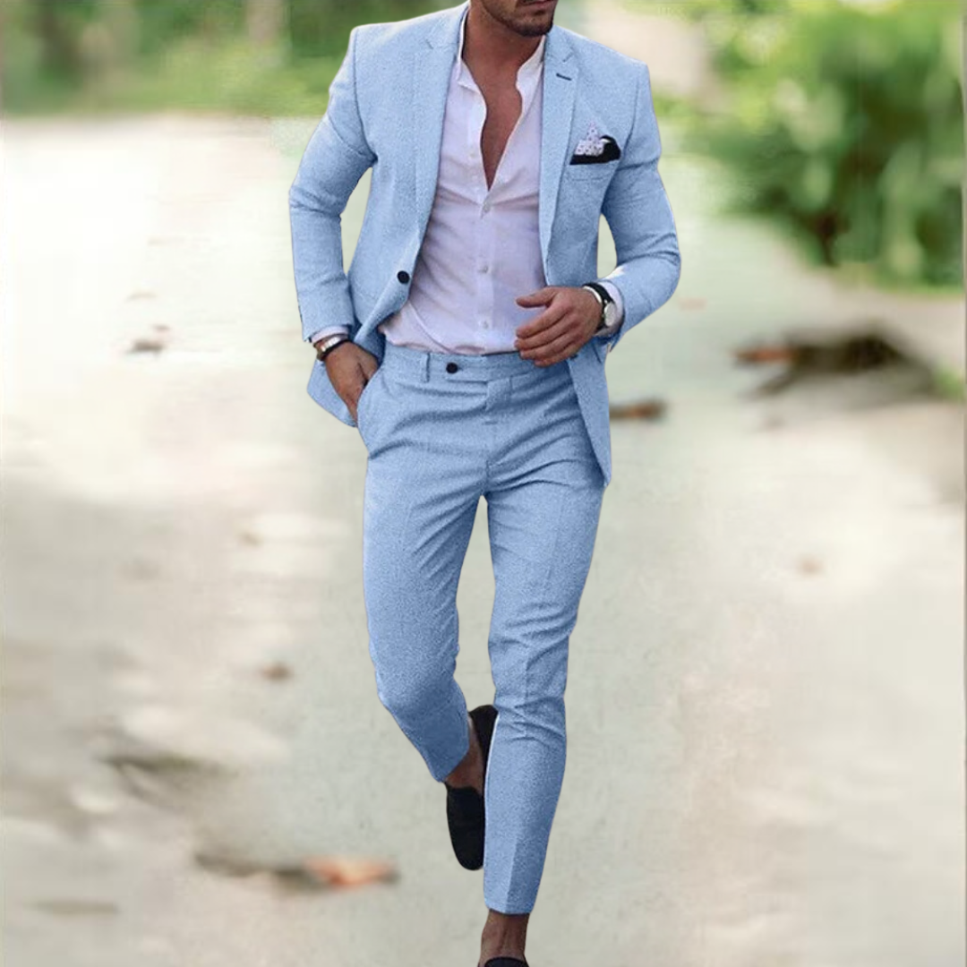 Ezra | Costume élégant pour hommes (Veste + Pantalon)