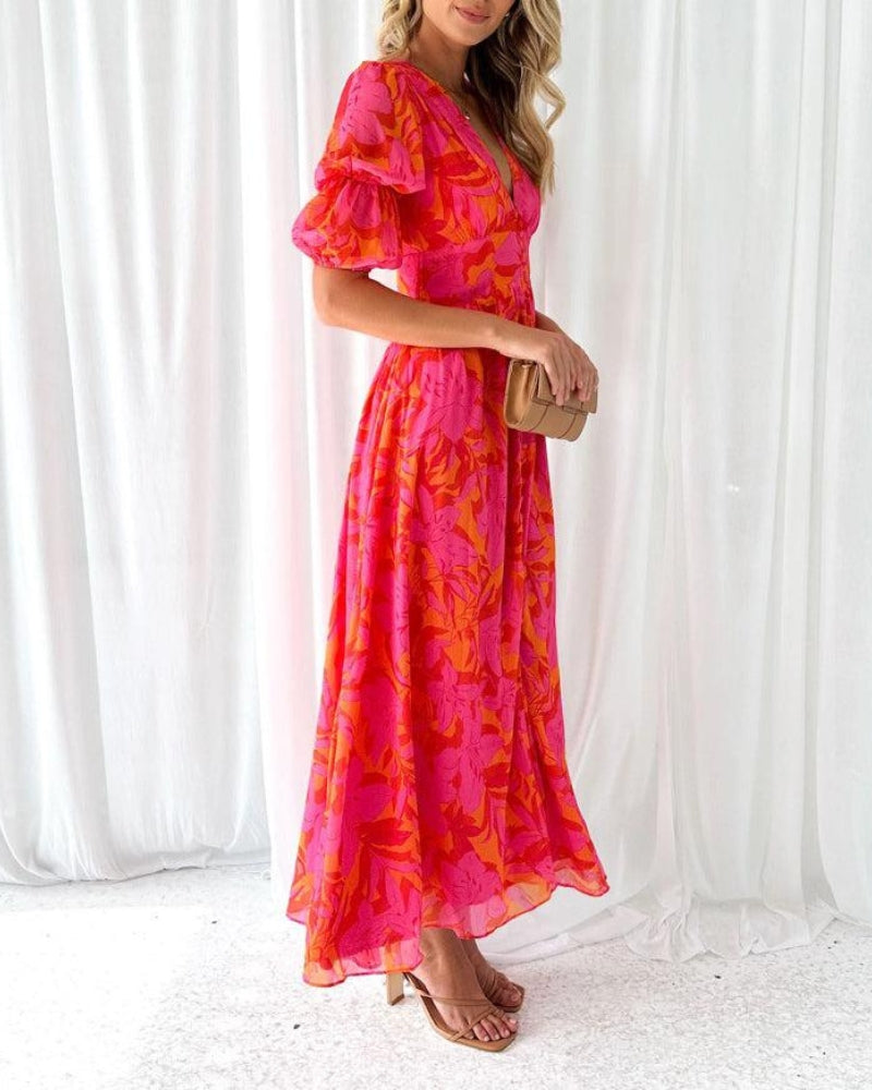 Selina™  | Robe Maxi Éclat Solaire (ÉDITION LIMITÉE!)