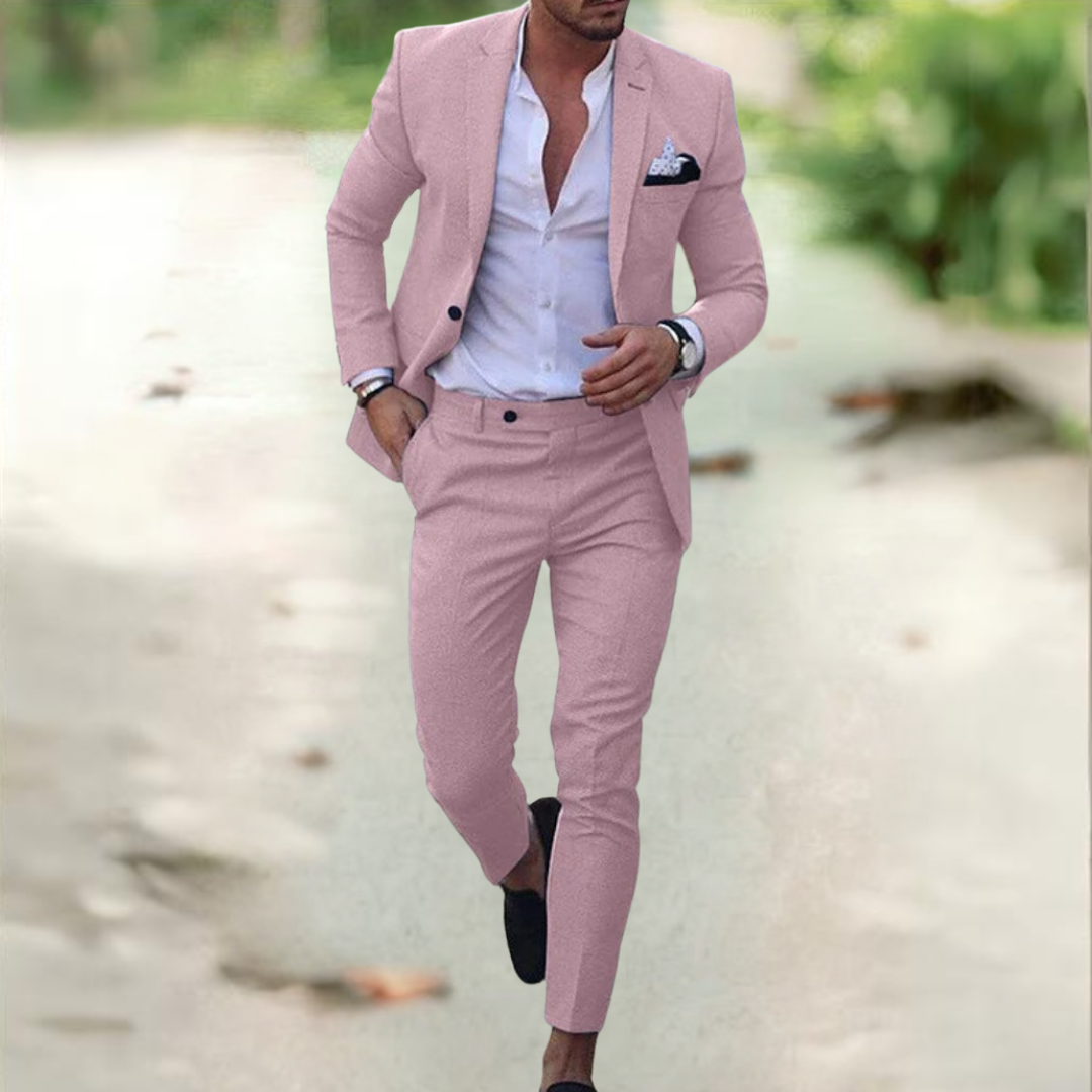 Ezra | Costume élégant pour hommes (Veste + Pantalon)