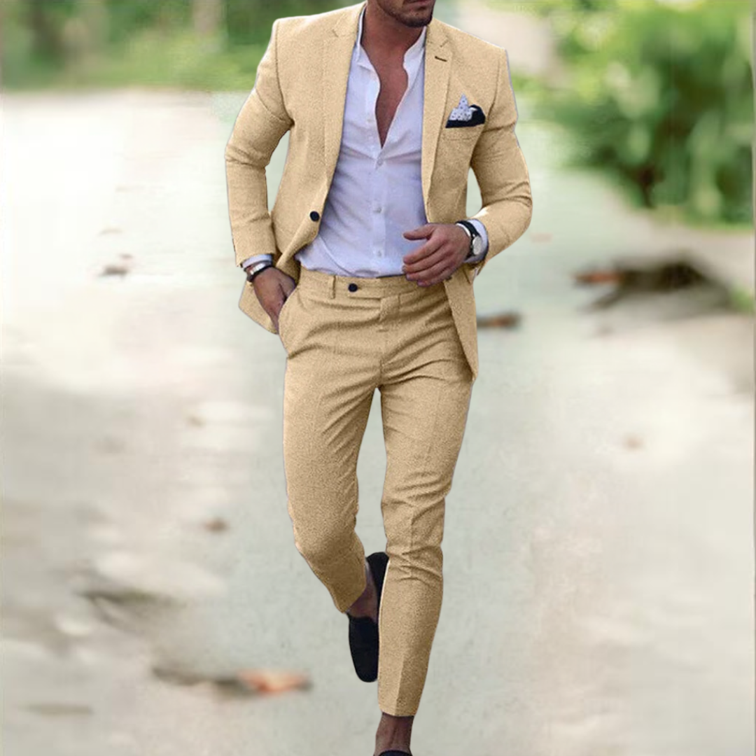 Ezra | Costume élégant pour hommes (Veste + Pantalon)