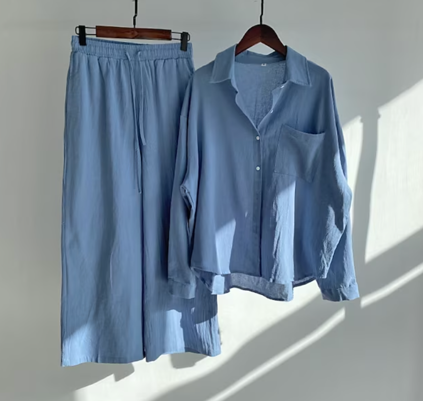 Vivianne™ | L'ensemble lin estival pour femmes