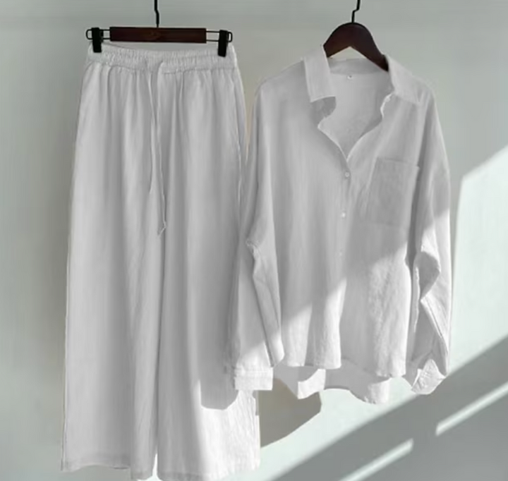 Vivianne™ | L'ensemble lin estival pour femmes