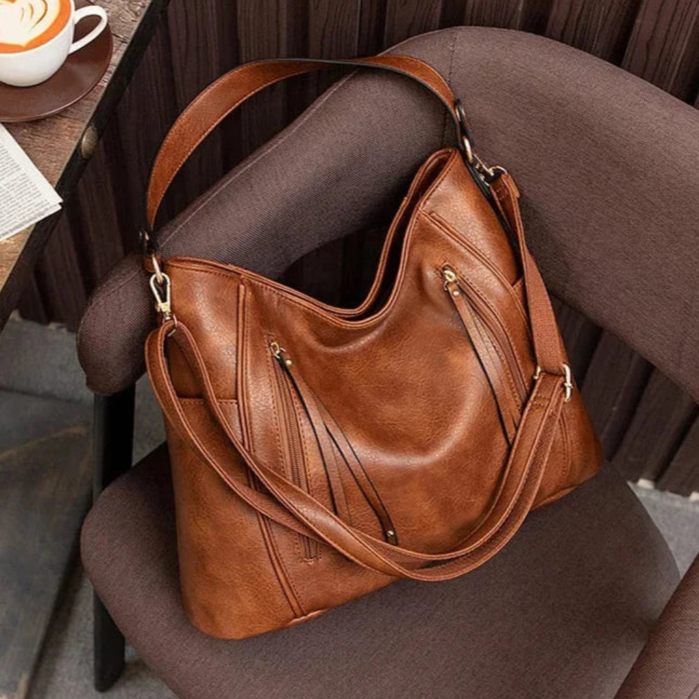 Coralie™ | Sac en Cuir avec Franges