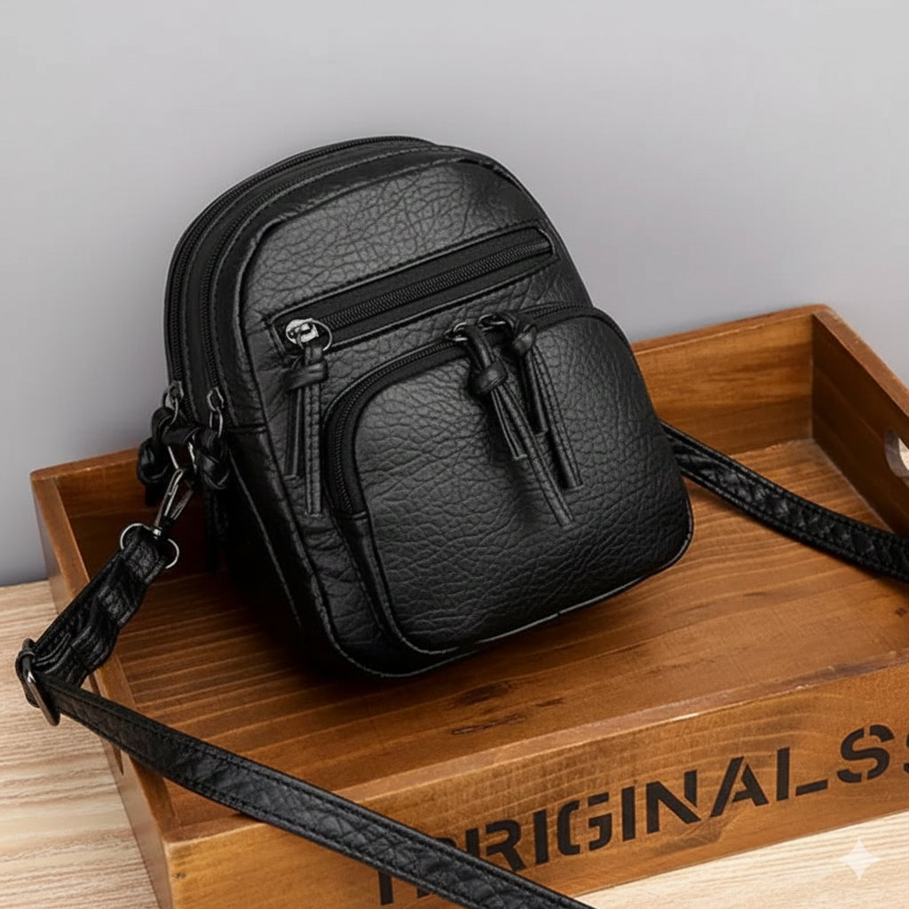 Laurine™ | Sac en Cuir Simple