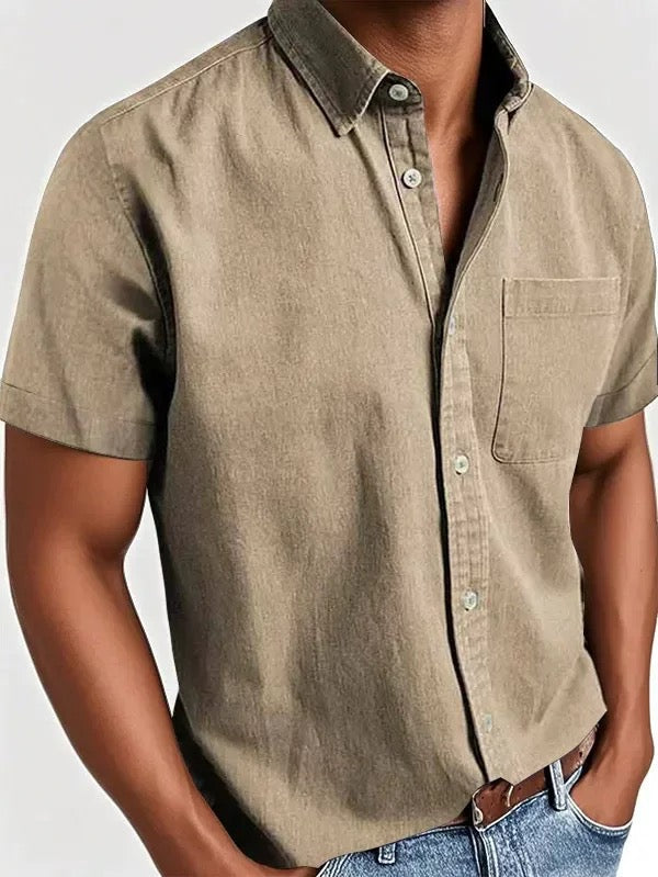 Miles | Chemise en coton décontractée pour le quotidien