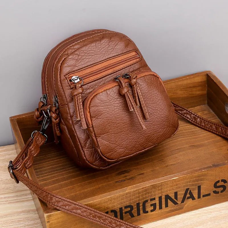 Laurine™ | Sac en Cuir Simple
