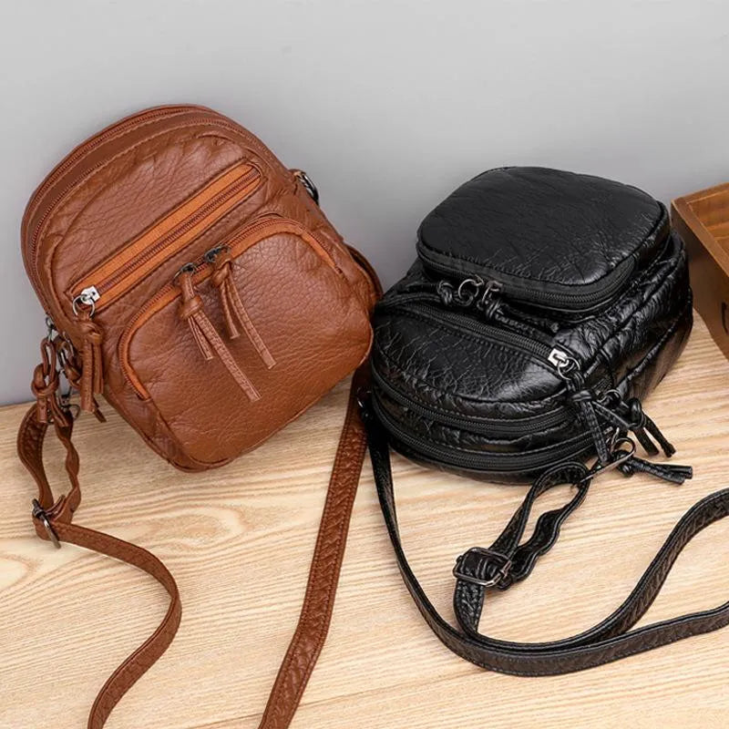 Laurine™ | Sac en Cuir Simple