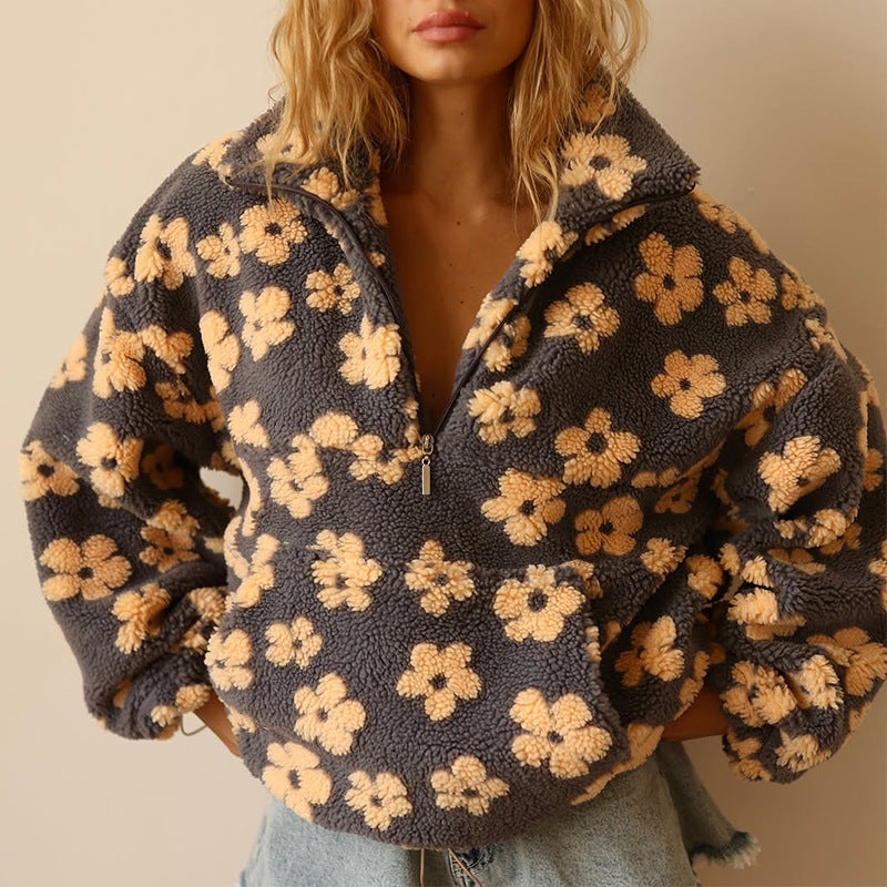 Daisy | Pull en polaire Bloom