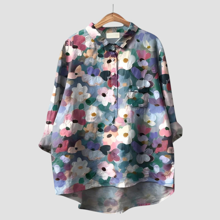 Fleur™ | Blouses Élégantes à Fleurs