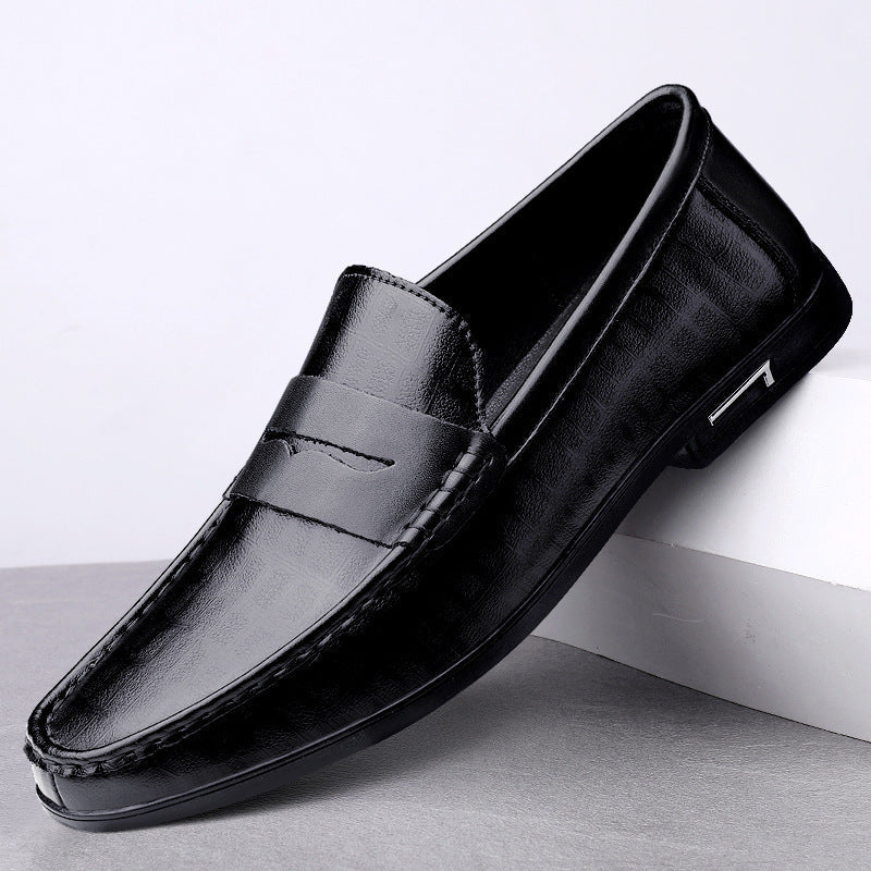Chaussures pour hommes James en véritable cuir avec une finition de haute qualité