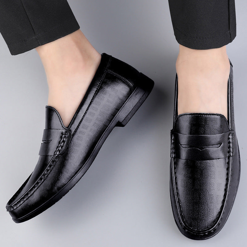 Chaussures pour hommes James en véritable cuir avec une finition de haute qualité