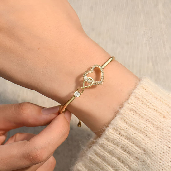 Infinity | Bracelet cœur