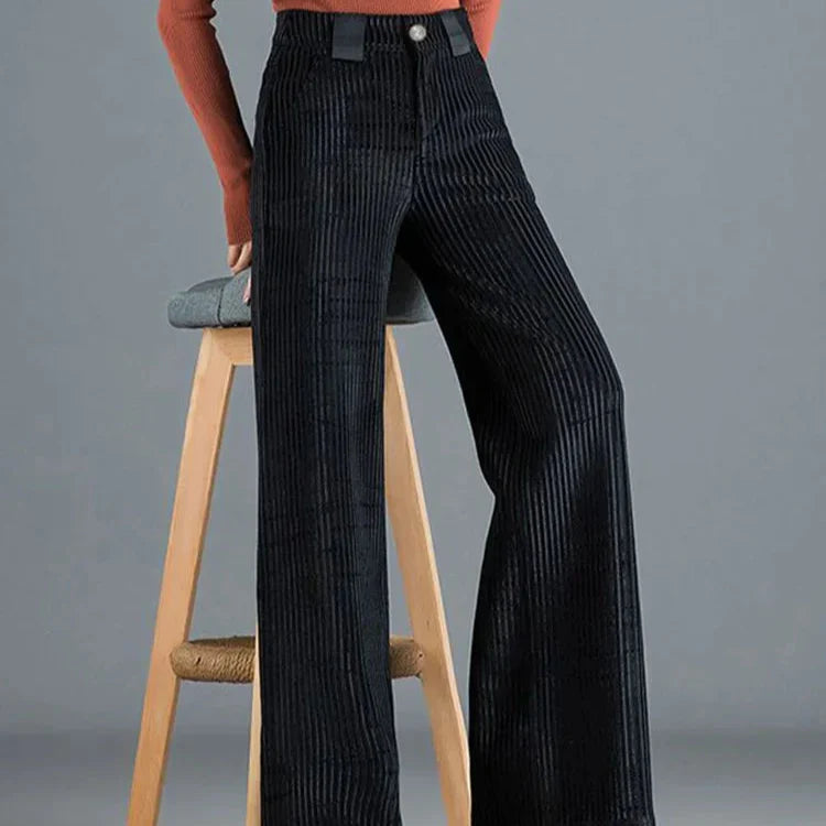 Mathilde | Pantalon Vintage en Velours Côtelé