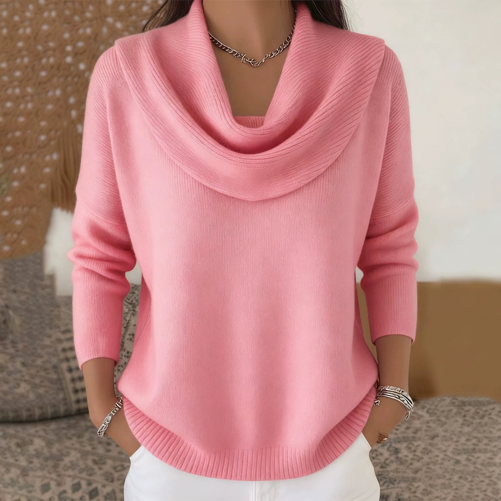 ARIA | PULL À COL SOUPLE