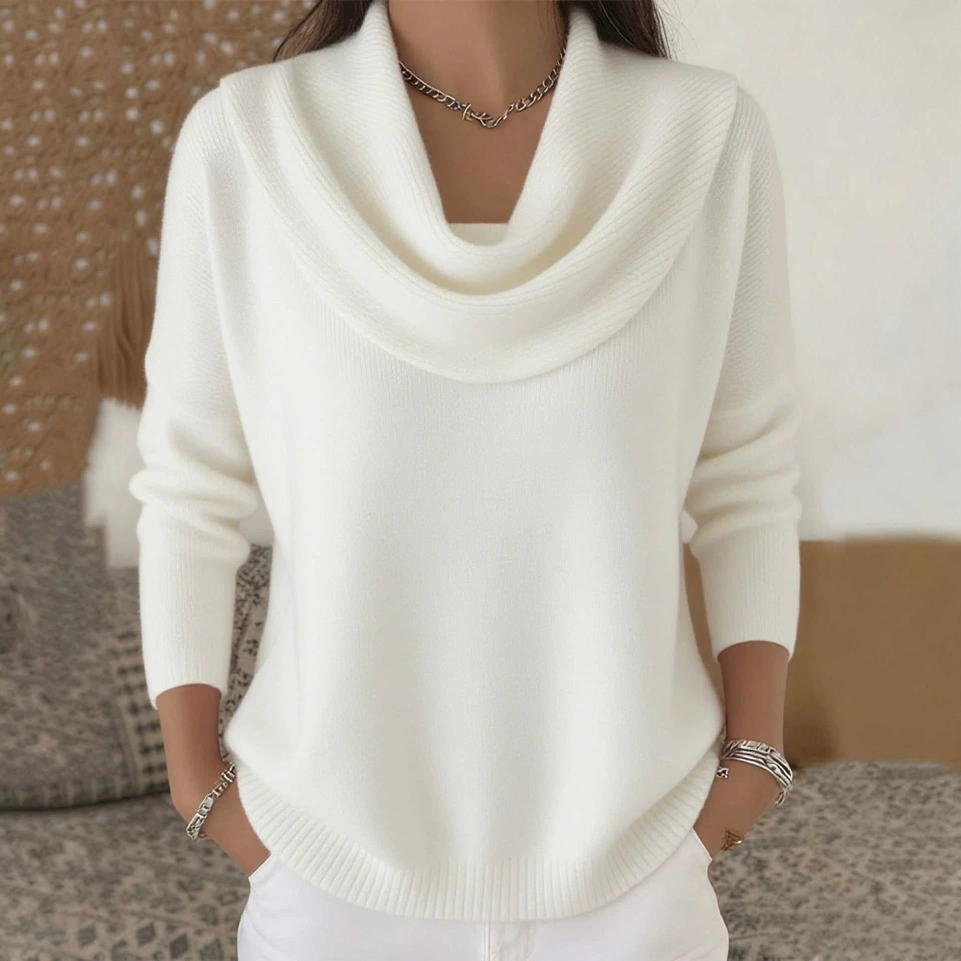 ARIA | PULL À COL SOUPLE