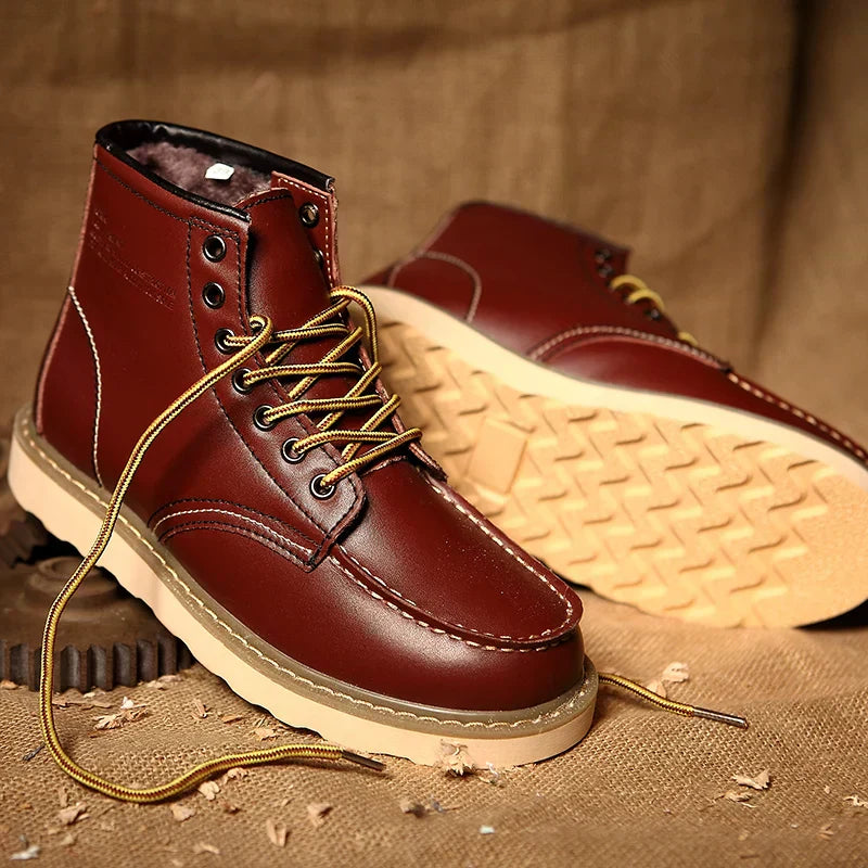 Muller | Bottes en Cuir Véritable Rétro