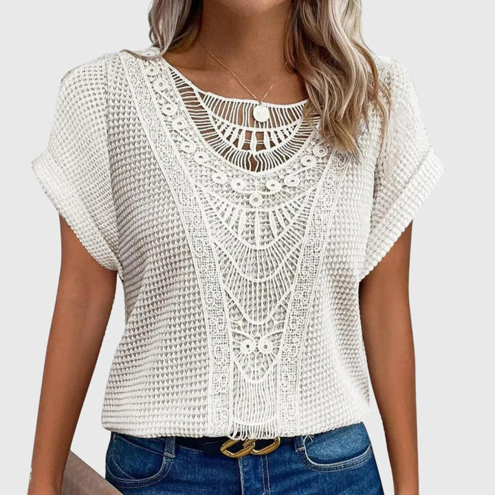 Pearl™ | Blouse Élégante Style Ibiza