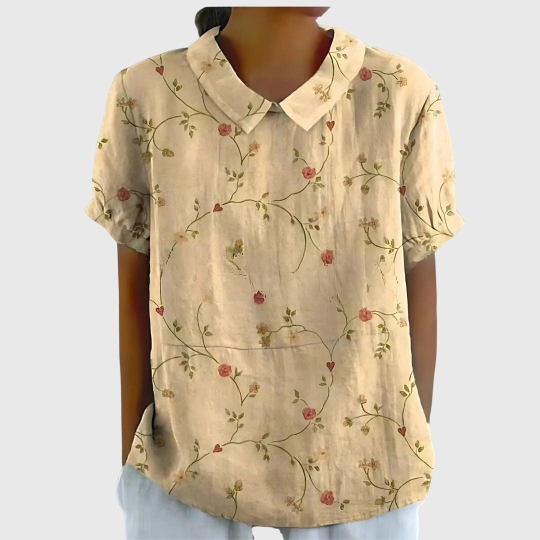 Jenna™ | Blouse Fleurie