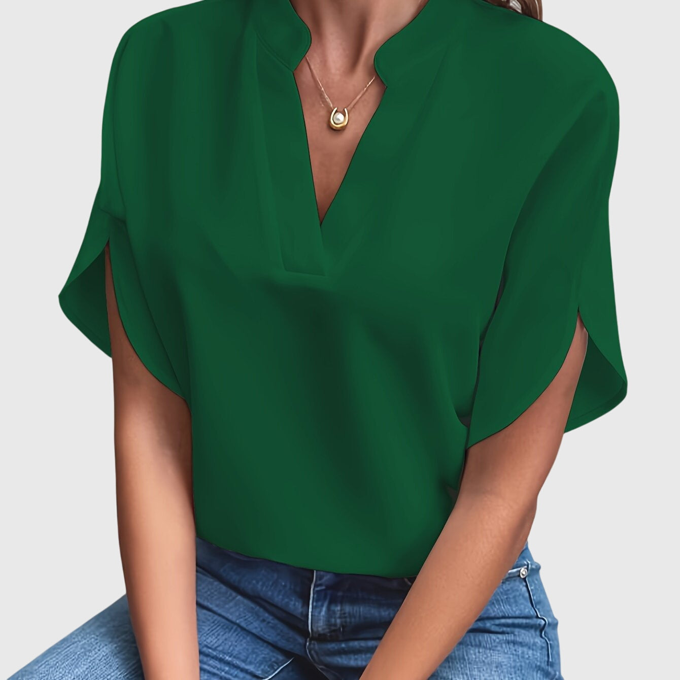Kristie™ - Blouse Élégante