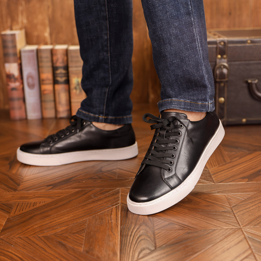 Chaussures Basses en Cuir pour Hommes