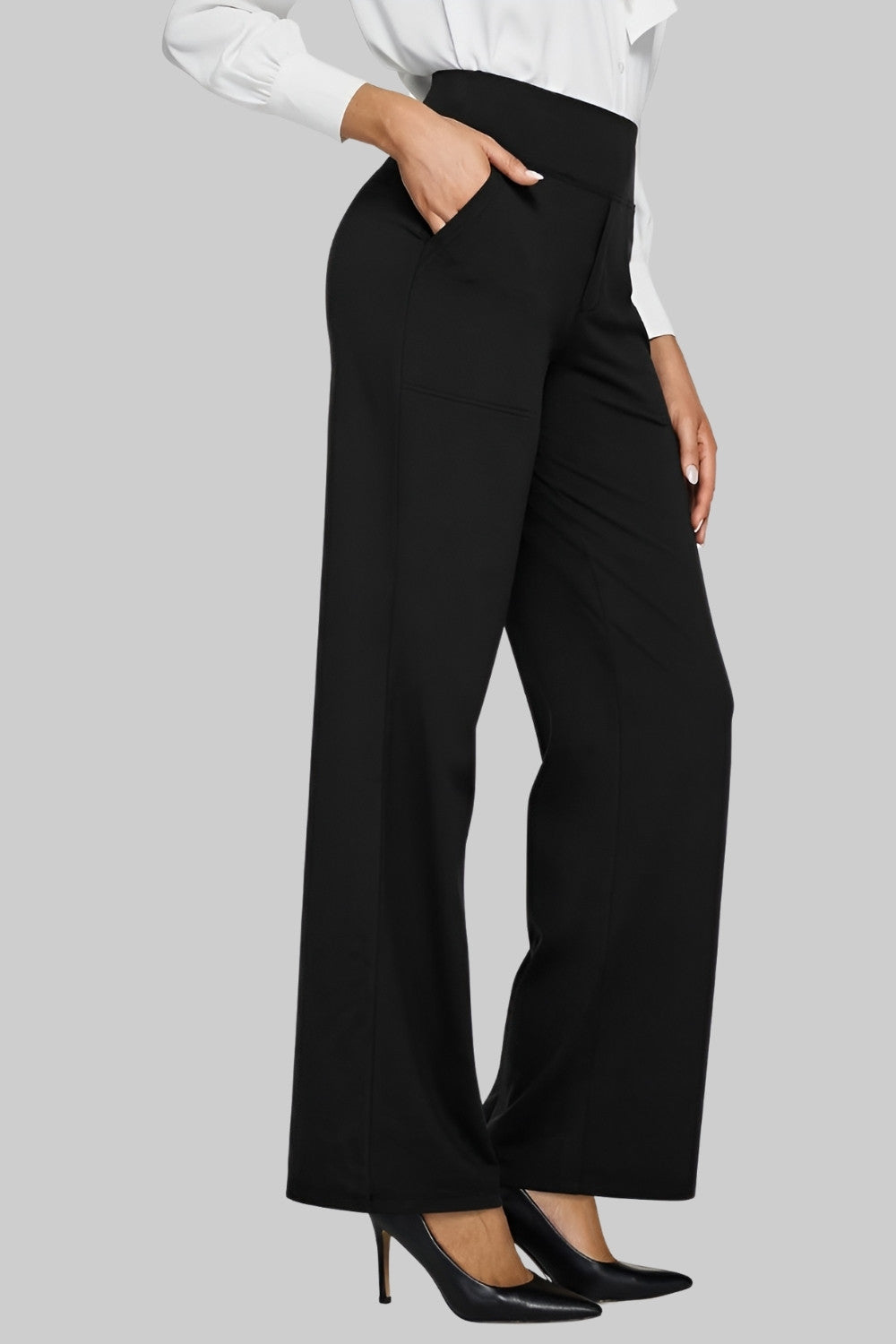 Calista | Pantalon élégant en jersey doux